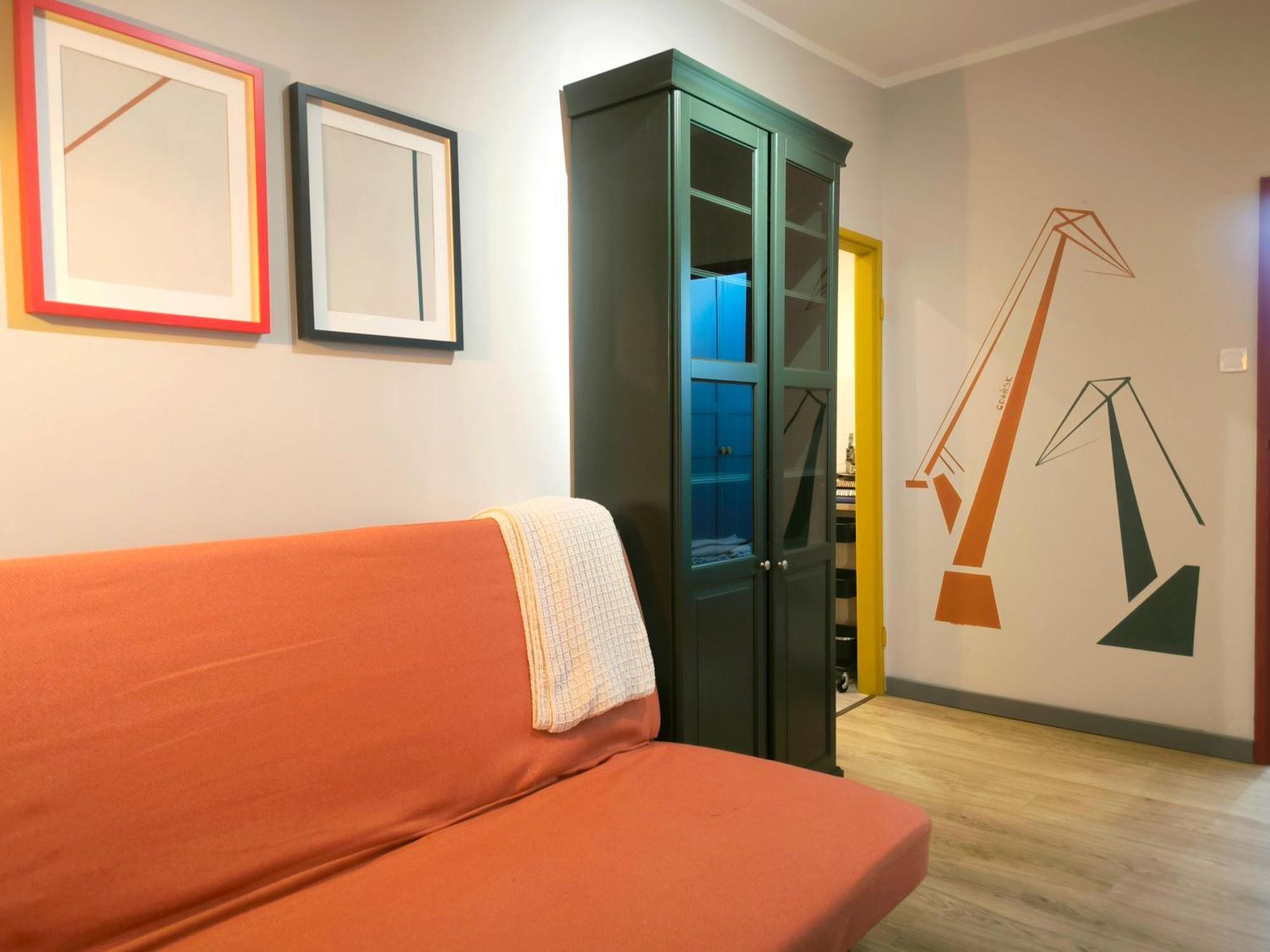 Barwny Apartament W Jelitkowie, Blisko Plazy Gdansk Dış mekan fotoğraf